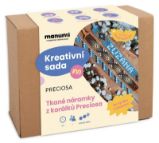 Manumi kreativní sada na výrobu tkaných náramků z korálků PRECIOSA