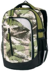Školní batoh midi Camo - Pro větší děti a studentské Školní batoh midi Camo