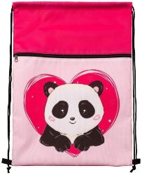 Sáček na tělocvik Panda Love - Sáčky na obuv Sáček na tělocvik Panda Love