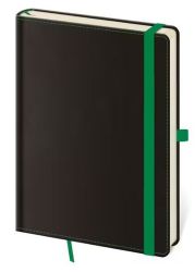 Zápisník Black Green linkovaný L Zápisník Black Green linkovaný L
