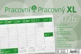 Kalendář Pracovní XL 2026 - stolní kalendář
