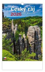 Kalendář nástěnný 2026 - Český ráj - Nástěnné kalendáře Český ráj 2026 - nástěnný kalendář