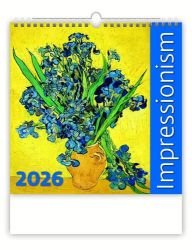 Kalendář nástěnný 2026 - Impressionism - Nástěnné kalendáře Impressionism 2026 - nástěnný kalendář