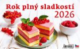 Kalendář stolní 2026 - Rok plný sladkostí Kalendář stolní 2026 - Rok plný sladkostí