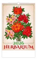Kalendář nástěnný 2026 - Herbarium - Nástěnné kalendáře Herbarium 2026 - nástěnný kalendář