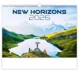 Kalendář nástěnný 2026 - Horizons - Nástěnné kalendáře New Horizons 2026 - nástěnný kalendář