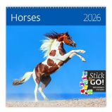 Kalendář nástěnný plánovací 2026 - Horses Kalendář nástěnný plánovací 2026 - Horses