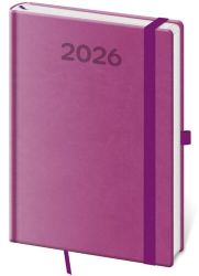 Diář 2026 denní A5 Print Pop - fialová Diář 2026 denní A5 Print Pop - fialová