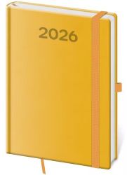 Týdenní diář 2026 A5 Print Pop žlutý