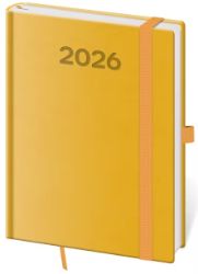 Diář 2026 denní B6 Print Pop - žlutá