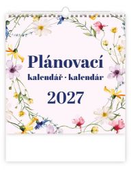 Plánovací kalendář 2027 - nástěnný kalendář