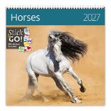 Kalendář nástěnný 2027 - Horses