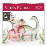 Kalendář nástěnný 2027 - Family Planner - Nástěnné kalendáře Family Planner 2027 - nástěnný kalendář