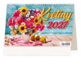 Kalendář stolní 2027 - Květiny Kalendář stolní 2027 - Květiny