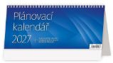 Plánovací kalendář modrý 2027 - stolní kalendář