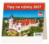 Kalendář stolní 2027 - MiniMax Tipy na výlety