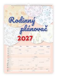 Rodinný plánovač 2027 - nástěnný kalendář