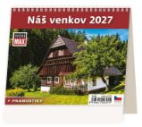 Kalendář stolní 2027 - MiniMax Náš venkov - Stolní kalendáře Kalendář stolní 2027 - MiniMax Náš venkov