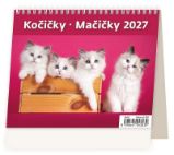 Kalendář stolní 2027 - MiniMax Kočičky
