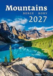 Kalendář nástěnný 2027 - Mountains/Berge/Hory - Nástěnné kalendáře Hory 2027 - nástěnný kalendář
