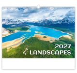 Kalendář nástěnný 2027 - Landscapes Kalendář nástěnný 2027 - Landscapes