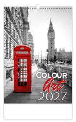 Kalendář nástěnný 2027 - Colour Art Kalendář nástěnný 2027 - Colour Art