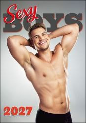 Kalendář nástěnný 2027 - Sexy Boys - Nástěnné kalendáře Sexy Boys 2027 - nástěnný kalendář