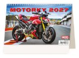 Kalendář stolní 2027- Motorky ČR/SR - Stolní kalendáře Motorky 2027 - stolní kalendář