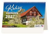 Krásy venkova 2027 - stolní kalendář