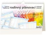 Týdenní rodinný plánovací kalendář 2027 - stolní kalendář