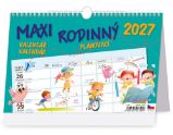 Maxi rodinný plánovací kalendář 2027 - stolní kalendář