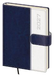 Diář 2027 týdenní A5 Classic s magnetem - modrá