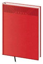 Diář 2027 týdenní A5 Print Classic - červená - Diáře A5 Diář 2027 týdenní A5 Print Classic - červená