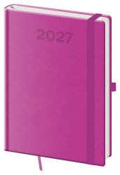 Denní diář 2027 A5 Print Pop fialový
