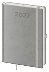 Diář 2027 denní A5 Print Pop - šedá