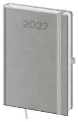 Týdenní diář 2027 A5 Print Pop šedý