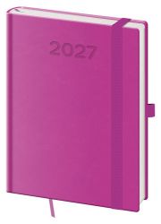 Denní diář 2027 B6 Print Pop fialový