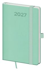 Diář 2027 týdenní kapesní Print Pop - světle zelená Diář 2027 týdenní kapesní Print Pop - světle zelená