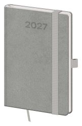Diář 2027 týdenní kapesní Print Pop - šedá Diář 2027 týdenní kapesní Print Pop - šedá
