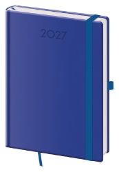 Diář 2027 denní A5 Print Plus - královská modrá