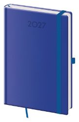 Diář 2027 týdenní A5 Print Plus - královská modrá