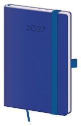 Diář 2027 týdenní kapesní Print Plus - královská modrá Diář 2027 týdenní kapesní Print Plus - královská modrá