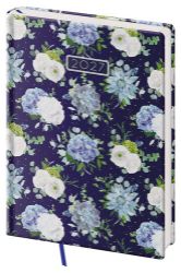 Diář 2027 denní A5 Vario Lyra - Floral