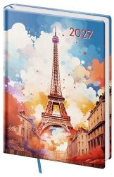 Diář 2027 týdenní A5 Vario Lyra - Paris - Diáře A5 Diář 2027 týdenní A5 Vario Lyra - Paris