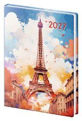 Diář 2027 týdenní kapesní A7 Vario - Lyra Paris