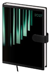Diář 2027 týdenní A5 Tone - zelená s magnetem - Diáře A5 Diář 2027 týdenní A5 Tone - zelená s magnetem