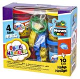 Modelovací hmota NC-4155 Play Dough 4x130g + tvořítka