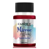 Barva na zrcadlo Cadence Mirror Festival, 50 ml - red, červená