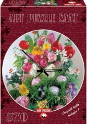 Puzzle hodiny Víš, že tě miluji 570 dílků