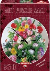 Puzzle hodiny Víš, že tě miluji 570 dílků - Puzzle Puzzle hodiny Víš, že tě miluji 570 dílků
